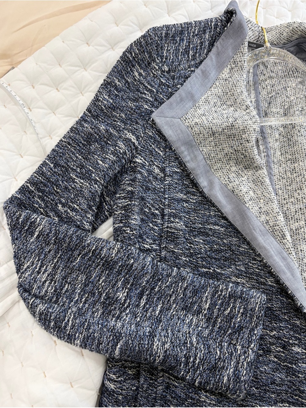 Vince Marled Open-Front Cardigan size medium - Picture 10 of 11